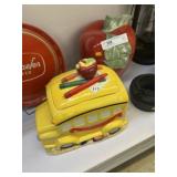 (2) Ceramic Cookie Jars