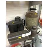 Fuel Cans with Tin