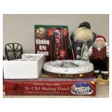 Santa Figurines, Musical and Christmas Decor
