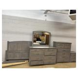 4-Pc. Modern King Size Bedroom Suite