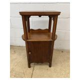 Smoking Stand w/ Lower Shelf and Door