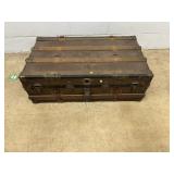 Vintage Footlocker Trunk