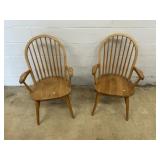 2 Windsor Armchairs