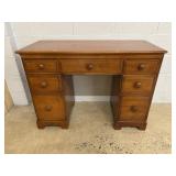 Mahogany Double-Pedestal Desk