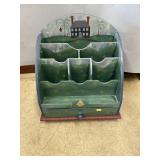 Painted Desktop Organizer