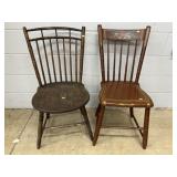 2 Various Side Chairs