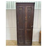 Set of Wooden Antique Lockers