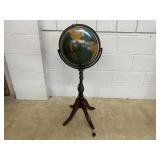 Vintage World Globe on Stand