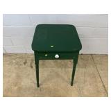 Antique 1-Drawer Splay-Leg Table