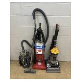 3 Various Vacuum Cleaners
