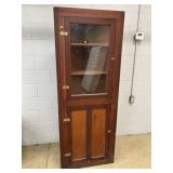 Vintage 1-Pc. Cherry Corner Cupboard