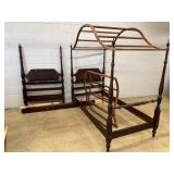 Pair of Twin Poster Beds w/ Canopies
