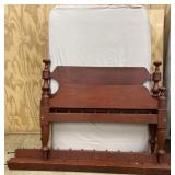 Vintage Painted Rope Bed