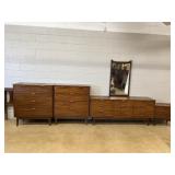 Mid-Century 6- Pc. Bedroom Suite