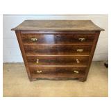 Antique 4-Drawer Chest of Drawers