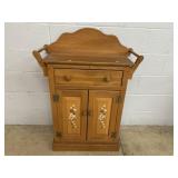 Pine Contemporary Wash Stand