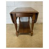 Drop-Leaf End Table