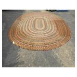 Rainbow Braided Rug