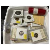Foreign Currency, Assort. US & Foreign Coins