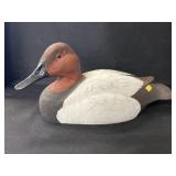 Abe Rissler Carved Wood Duck Decoy