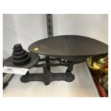 Cast Metal Countertop Scale