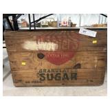 Wooden Sugar Box