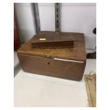 (2) Hinge Top Storage Boxes