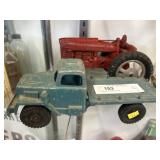 Hubley Toy Tractor & Truck