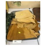 Assortment of Suede Remnants