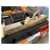 Wooden Block Plane - Signed EW Carpenter - Lanc.