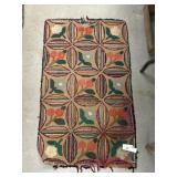 Heavily Worn Woven Rug