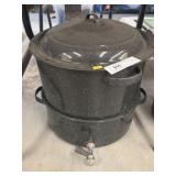 Enamelware Steamer