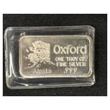 1 Troy Oz. Sterling Silver Ingot
