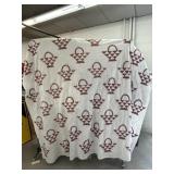 Basket Weave Pattern Quilt Top