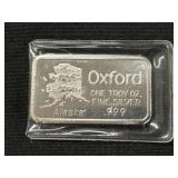 1 Troy Oz. Sterling Silver Ingot