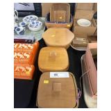 (5) Longaberger Baskets