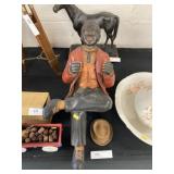 Composition Seated Figurine
