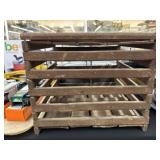 Wooden Egg Crate
