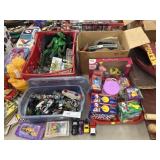 Assortment of Toys, Children's Books, and Games