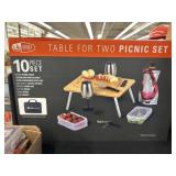 New 10 Pc. Picnic Set