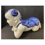 Large Porcelain Child Figurine