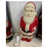 Blow Mold Lighted Santa