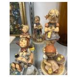 (5) Hummel Figurines