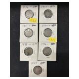 (7) V Nickels