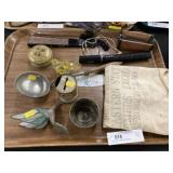 Game Calls, Feed Bag & Hand Fan