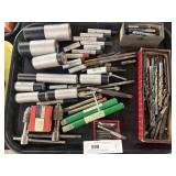 Assort. Taps, Drills & Counter Sinks