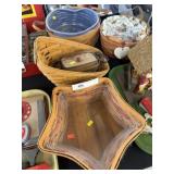(5) Longaberger Baskets