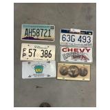 Assortment of License Plates