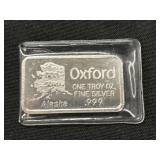 1 Troy Oz. Sterling Silver Ingot