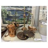 Copper Teapot with Home Decor
